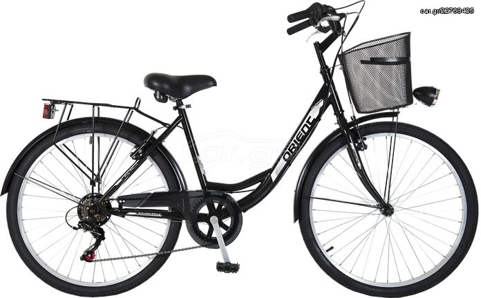 Orient '24 Ποδήλατο Πόλης  City Lady  26"  6-Speed κωδ. 151090- ΜΑΥΡΟ