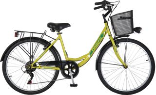 Orient '24 Ποδήλατο Πόλης  City Lady  26"  6-Speed κωδ. 151090- ΚΙΤΡΙΝΟ