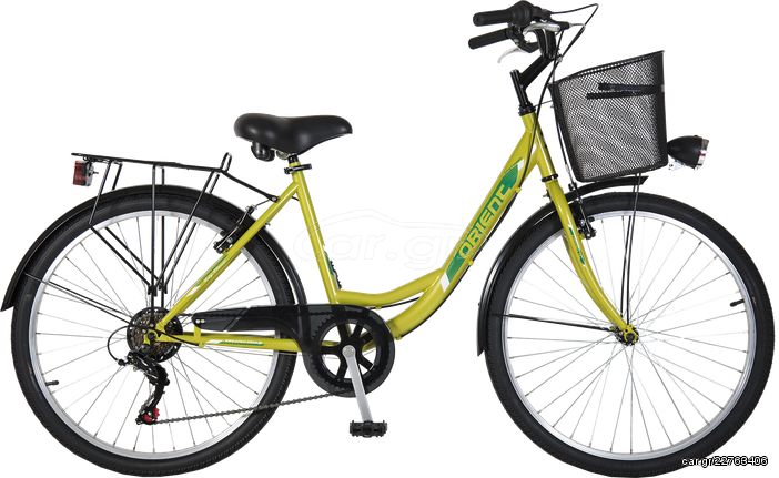 Orient '24 Ποδήλατο Πόλης  City Lady  26"  6-Speed κωδ. 151090- ΚΙΤΡΙΝΟ