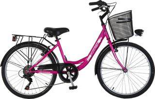 Orient '24 Ποδήλατο Πόλης  City Lady  ροζ 24"  6-Speed κωδ. 151416-ΡΟΖ