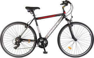Δρόμου - Κούρσας Orient 2026 Ποδήλατο Trekking Orient AVENUE man 21sp. ΓΚΡΙ-ΚΟΚΚΙΝΟ