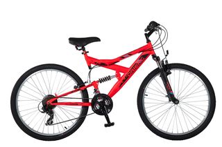 Orient '24 Ποδήλατο παιδικό  S-300 suspension 24'-κοκκινο