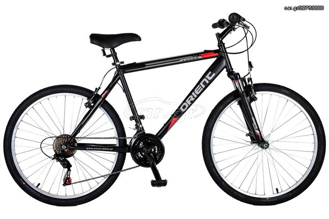 Orient '24 Ποδήλατο βουνού  Luxus 26"2021 man-μαυρο-κικκινο