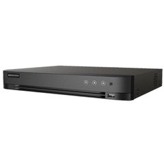 Σύστημα καταγραφής AcuSense 4ων καναλιών 1080P 1U H.265 iDS-7204HQHI-M1/S