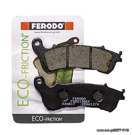 Εμπρός Τακάκια Ferodo Eco Friction Για HONDA SH 300 ie 07 FDB2196EF 74FDB2196EF