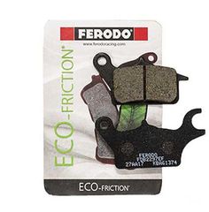 Εμπρός Τακάκια Ferodo Eco Friction Για Yamaha Tricity 125-155 Δεξιά Δαγκάνα FDB2297EF 74FDB2297EF