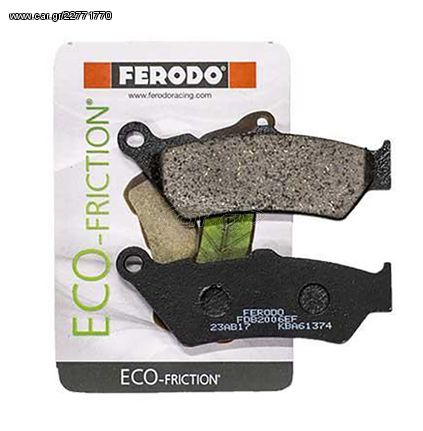 Εμπρός Τακάκια Ferodo Eco Friction Για BMW F650F / GS FDB2006EF 74FDB2006EF