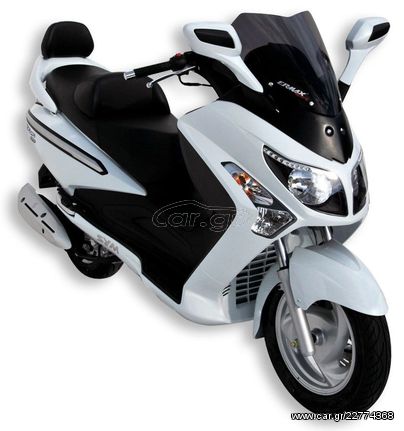 ΖΕΛΑΤΙΝΑ-ΑΝΕΜΟΘΩΡΑΚΑΣ-ΠΑΜΠΡΙΖ GTS EVO 125/300 2009-2012 & 250 2012 SYM ERMAX ΚΟΝΤΗ ΣΚΟΥΡΟ ΦΙΜΕ