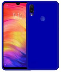 Silicone Back Cover Case for Xiaomi Redmi Note 7 Blue (oem)