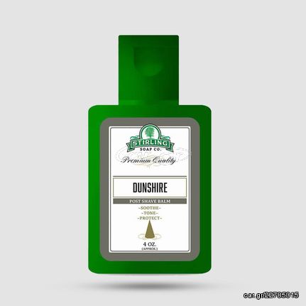 Aftershave Balm - Stirling Soap Company - Dunshire 118ml