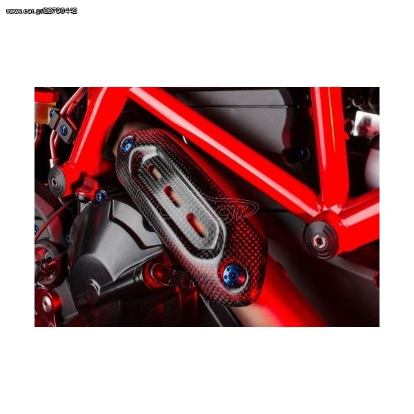 ΠΡΟΣΤΑΤΕΥΤΙΚΟ ΕΞΑΤΜΙΣΗΣ CARBON LIGHTECH DUCATI HYPERMOTARD / HYPERSTRADA 821
