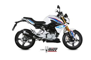 Mivv Εξάτμιση Ολόσωμη Delta Race Black S.Steel/Carbon End BMW G 310 R 2018 - 2024**