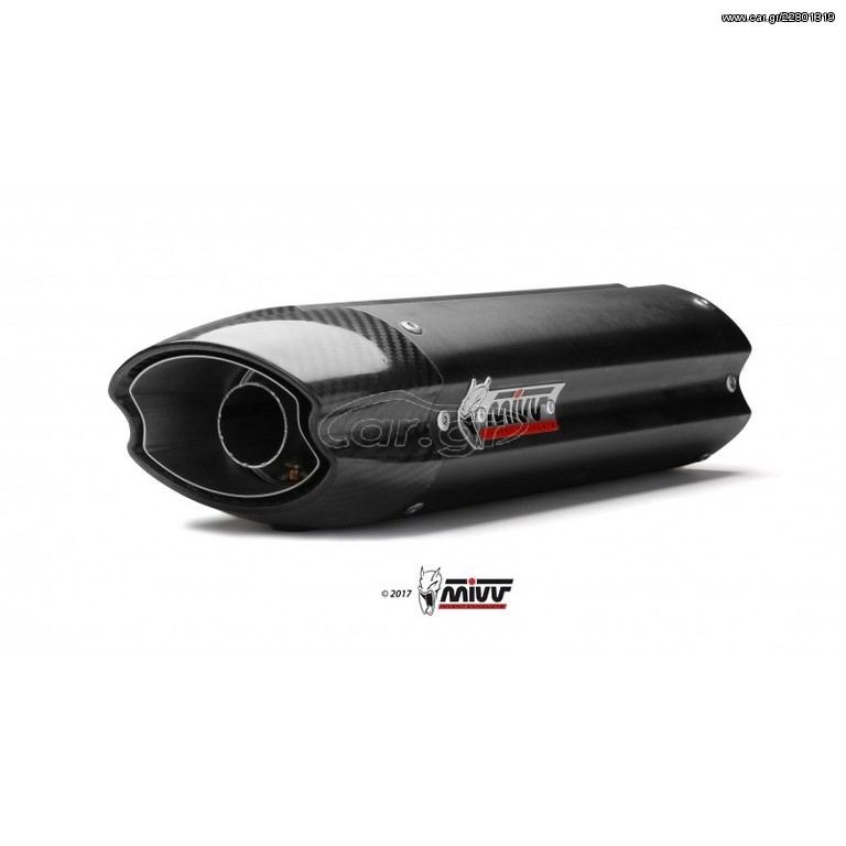 ΕΞΑΤΜΙΣΗ ΤΕΛΙΚΟ FZ6 / FZ6 FAZER 2004-2011 YAMAHA SUONO STEEL BLACK