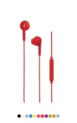 RIO In-Ear Headphones with Built-in remote control Red