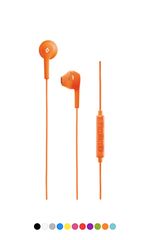 RIO In-Ear Headphones with Built-in remote control Orange
