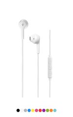 RIO In-Ear Headphones with Built-in remote control White