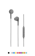 RIO In-Ear Headphones with Built-in remote control Gray