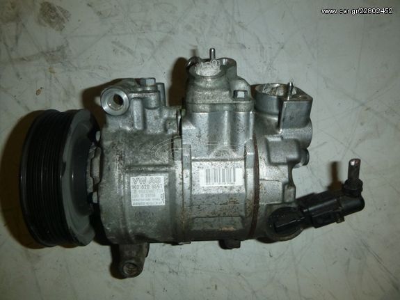 SKODA FABIA OCTAVIA 1K0820859T DENSO 6SEU14C GE447150-1936 AIRCODITION ΚΟΜΠΡΕΣΕΡ AC 