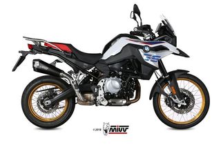 Mivv Εξάτμιση Τελικό Delta Race Black S.Steel/Carbon End BMW F 850 GS 2018 - 2019