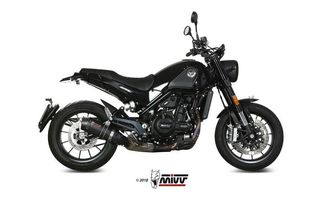 Mivv Εξάτμιση Τελικό Oval Full Carbon Benelli Leoncino 500 2017 - 2025**