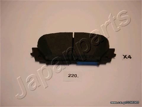 ΔΙΣΚΟΦΡΕΝΑ ΕΜΠΡΟΣ-TOYOTA YARIS JP 06- /SYSTEM AKEBONO/(VVT-i, D-4D) PA-220AF