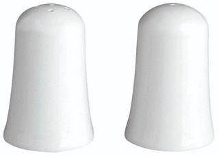 Αλατιέρα Κλασική Πορσελάνη Λευκή 4,5x7Cm Σετ 12 Τεμαχίων - Καινούργια.