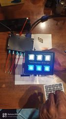 ΔΙΑΚΟΠΤΕΣ ΑΦΗΣ -TOUCH SCREEN PANEL DC12V/24V  6 ΘΕΣΕΩΝ-thumb-3