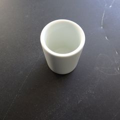 Θήκη Οδοντογλυφίδων Πορσελάνης Λευκή 4x5,3Cm Σετ 24 Τεμαχίων - Καινούργια.-thumb-3