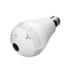 Fishey IP κάμερα οροφής 1.3MP FS-BULB-1.3 με εμβέλεια IR 10m οπτική γωνία 360° και έλεγχο μέσω εφαρμογής iCSee