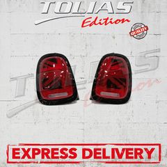 MINI COOPER F55 5D / F56 3D / F57 CONVERTIBLE 13- TAILLIGHTS TYPE UNION JACK LED / ΟΠΙΣΘΙΑ ΦΑΝΑΡΙΑ