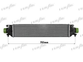 Ψυγείο Intercooler LANCIA DELTA Hatchback / 5dr 2008 - 2013 1.6 D Multijet  ( 955 A4.000  ) (116 hp ) Πετρέλαιο #039906220