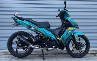Race Guns Exhausts Ολοσωμες Εξατμισεις για Sym Vf 185 (Ελληνικής Κατασκευής)