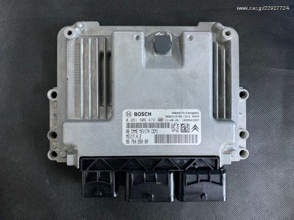 Εγκέφαλος Bosch MEV17.4.2 0261S06472 9675495080 Ξεκλείδωτος