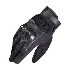 Γάντια Μηχανής Ανδρικά καλοκαιρινά Nordcode Air Tech ΜαύροNOR000GAN69