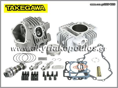 KIT ΚΕΦΑΛΗ SUPER HEAD+R Automatic Decompression ΚΥΛΙΝΔΡΟ - ΠΙΣΤΟΝΙ SCUT 67mm 178cc Takegawa ---www.akyriakopoulos.gr---