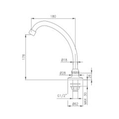 Ρουξούνι ποδοβαλβίδας MCM 9016-thumb-1