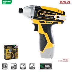 Παλμικό κατσαβίδι μπαταρίας FFGROUP CID12V/80 PLUS 41308-thumb-1