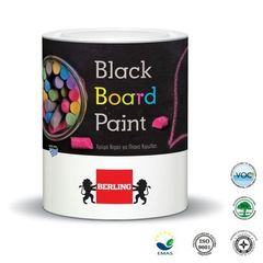 Χρώμα μαυροπίνακα Berling Black Board Paint 0,375lt