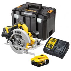 DCS570P2-QW Δισκοπρίονο Χειρός 64mm 184mm 18V (2x5.0Ah) - ΜΕ ΜΠΑΤΑΡΙΑ & ΦΟΡΤΙΣΤΗ - DEWALT (#DCS570P2-QW)