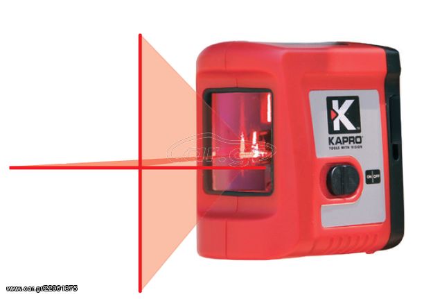 Kapro Αλφάδι Laser Κόκκινης Δέσμης (633110)