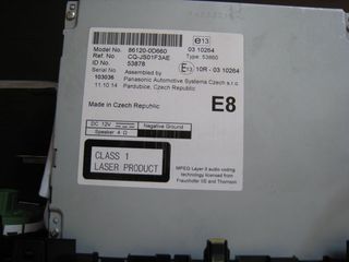 RADIO-CD TOYOTA   YARIS-thumb-1