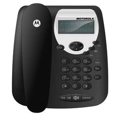 Motorola CT2 Μαύρο Ενσύρματο τηλέφωνο με οθόνη