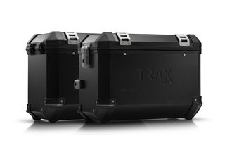 Σετ βάσεων και βαλιτσών SW-Motech TRAX ION 45 lt. για DUCATI Multistrada 1260 / S / S D|Air / Pikes Peak AC (18-19) μαύρες 