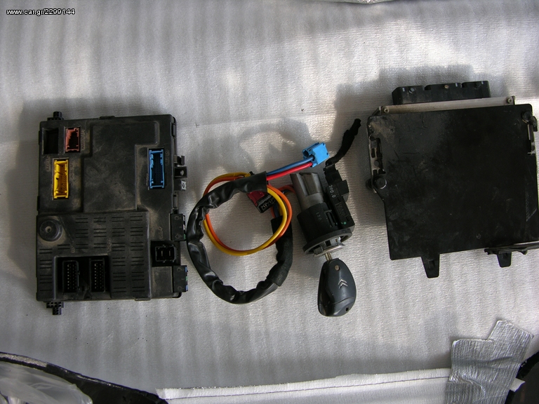 XSARA CITROEN 01-02-03 εγγεφαλοσ  bsi κλειδι και ιμοβιλαιζερ