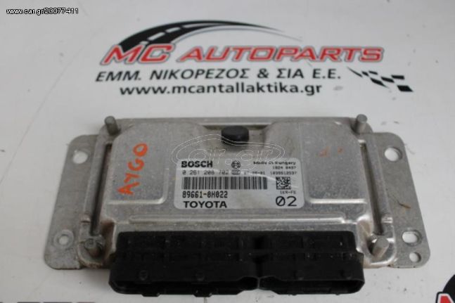 Εγκέφαλος  TOYOTA AYGO (2009-2012)  89661-0H022 0261208702