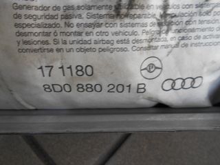AIR-BAG ΟΔΗΓΟΥ--ΣΥΝΟΔΗΓΟΥ ΑΠΟ AUDI A4 8D !!!!
