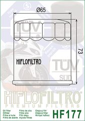 ΦΙΛΤΡΟ ΛΑΔΙΟΥ HIFLOFILTRO HF177