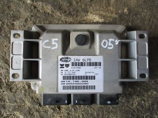 Εγκέφαλος Κινητήρα Σετ ( 9653962780 , 9658845480 , IAW6LPB )  Citroen C5 '05 Προσφορά.