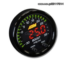 AEM X-SERIES 35PSI / 2.5BAR BOOST DISPLAY GAUGE 30-0306