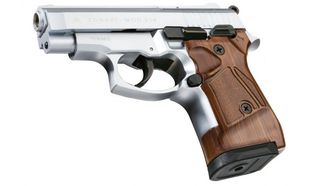 ZORAKI 914 MAT CHROME 9mm πιστόλι αντίγραφο starter pistol-ισχυρού κρότου Σηματοδοσίας